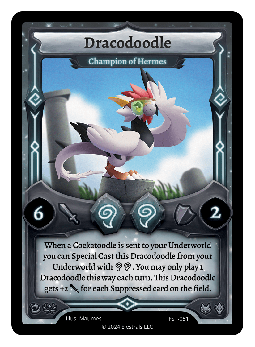 Dracodoodle - Champion of Hermes - FST-051